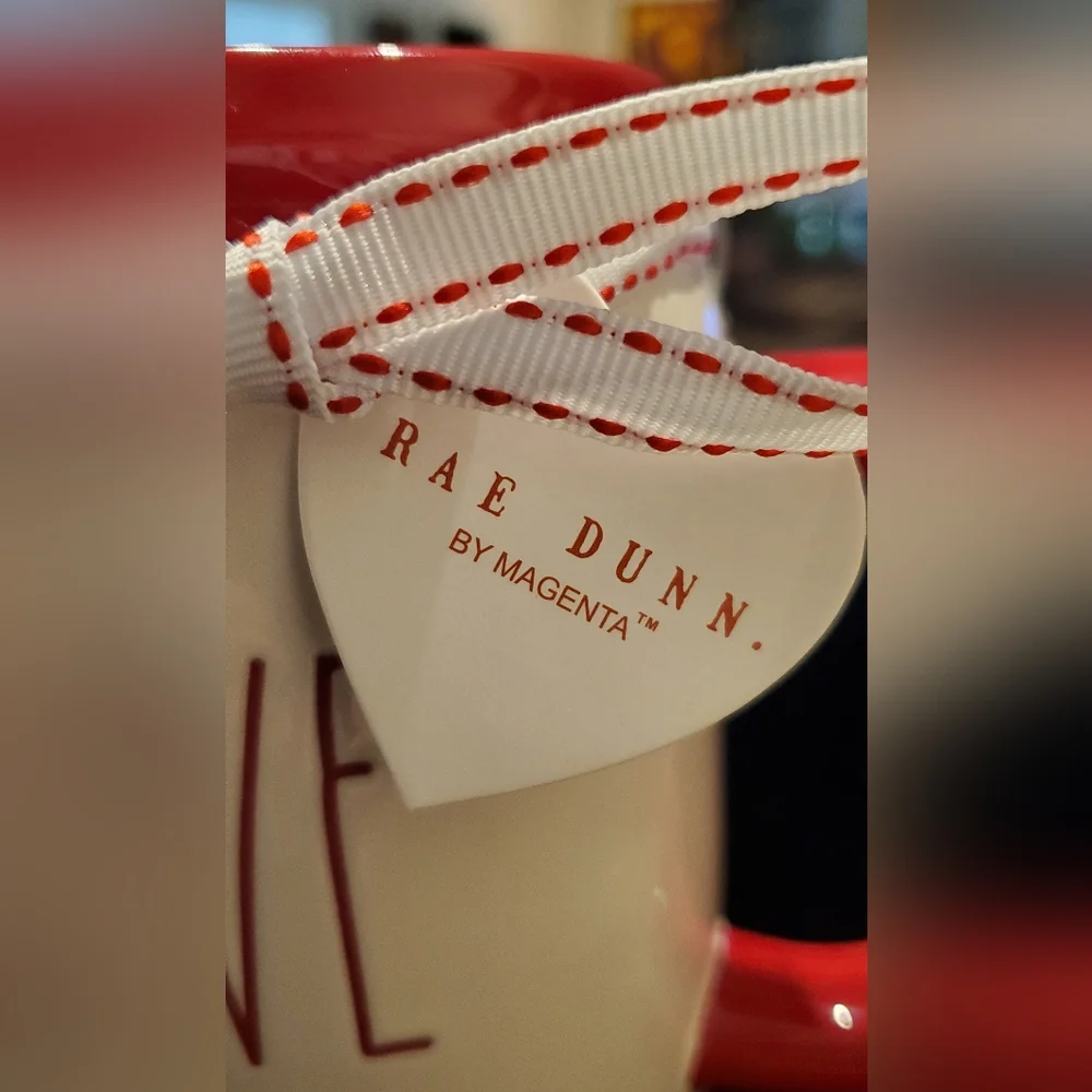 NWOT Rae Dunn LOVE Mug - Picture 2 of 8